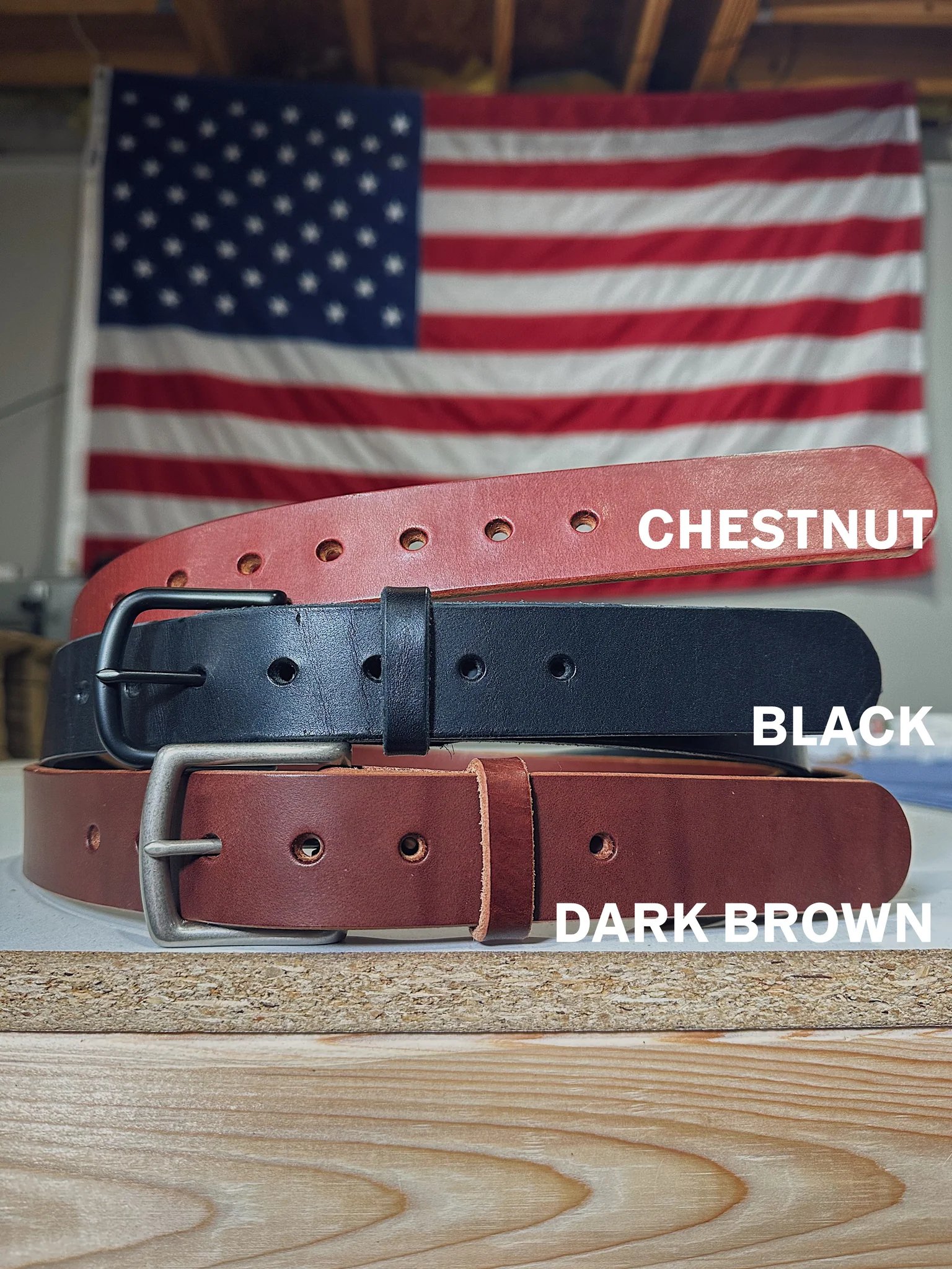 🔥This Week's Special Price $17.99-Handmade full-grain leather belt