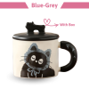 Happy Black Cat Ceramic Mug