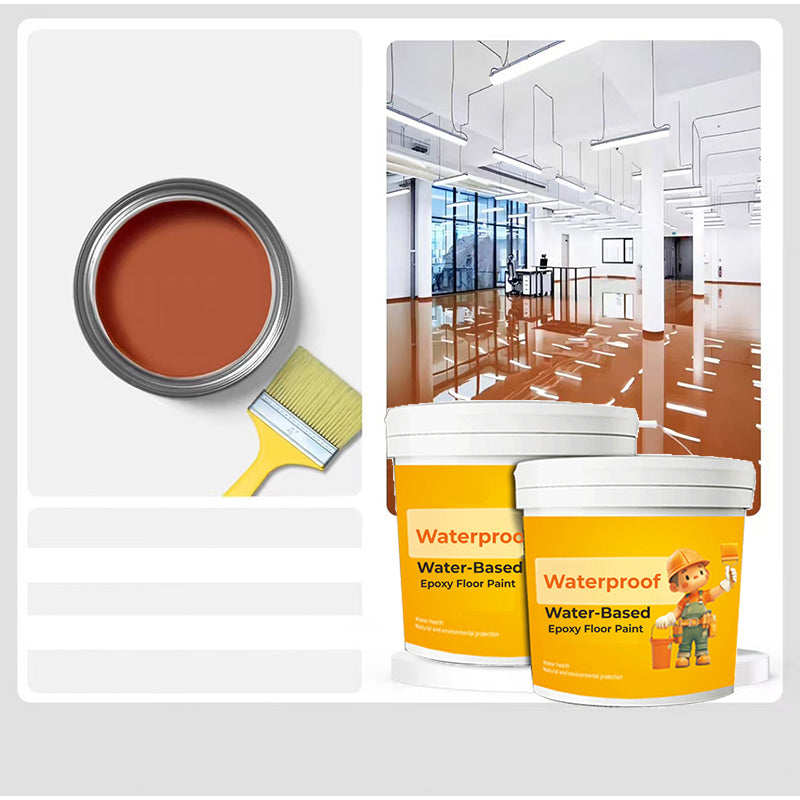 🎄Christmas Sale - 70% OFF🎁Waterproof Water-Based Epoxy Floor Paint-Buy 2 Free Shipping