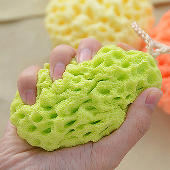 Summer Hot Sale 48% OFF - Honeycomb Shape Bath Sponge Brush