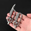 🔥Last Day Promo - 70% OFF 🎁Titanium Keychain Mini Skull Knife | Buy 2 Free Shipping