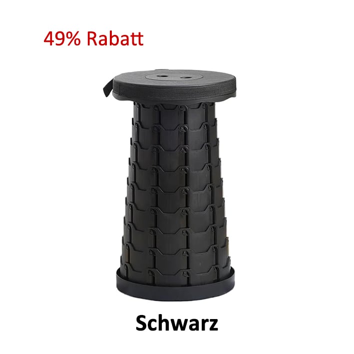 🔥Robusten, zusammenklappbaren, tragbaren Hocker