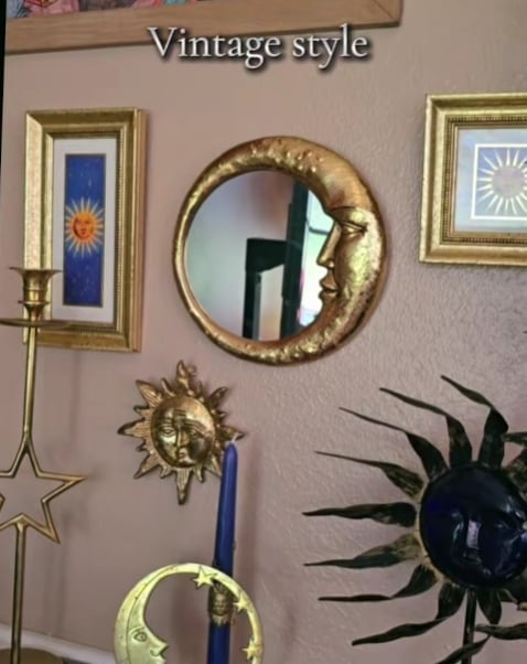 🎁TikTok Last Day Sale - 70% OFF🔥Vintage 90s Witch🌙 Moonseer Mirror✨