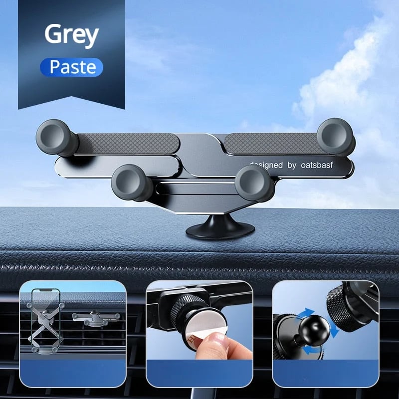 🔥Last Day Promotion 60% OFF🎁 Invisible Rotatable Air Vent Mount Car Phone Holder