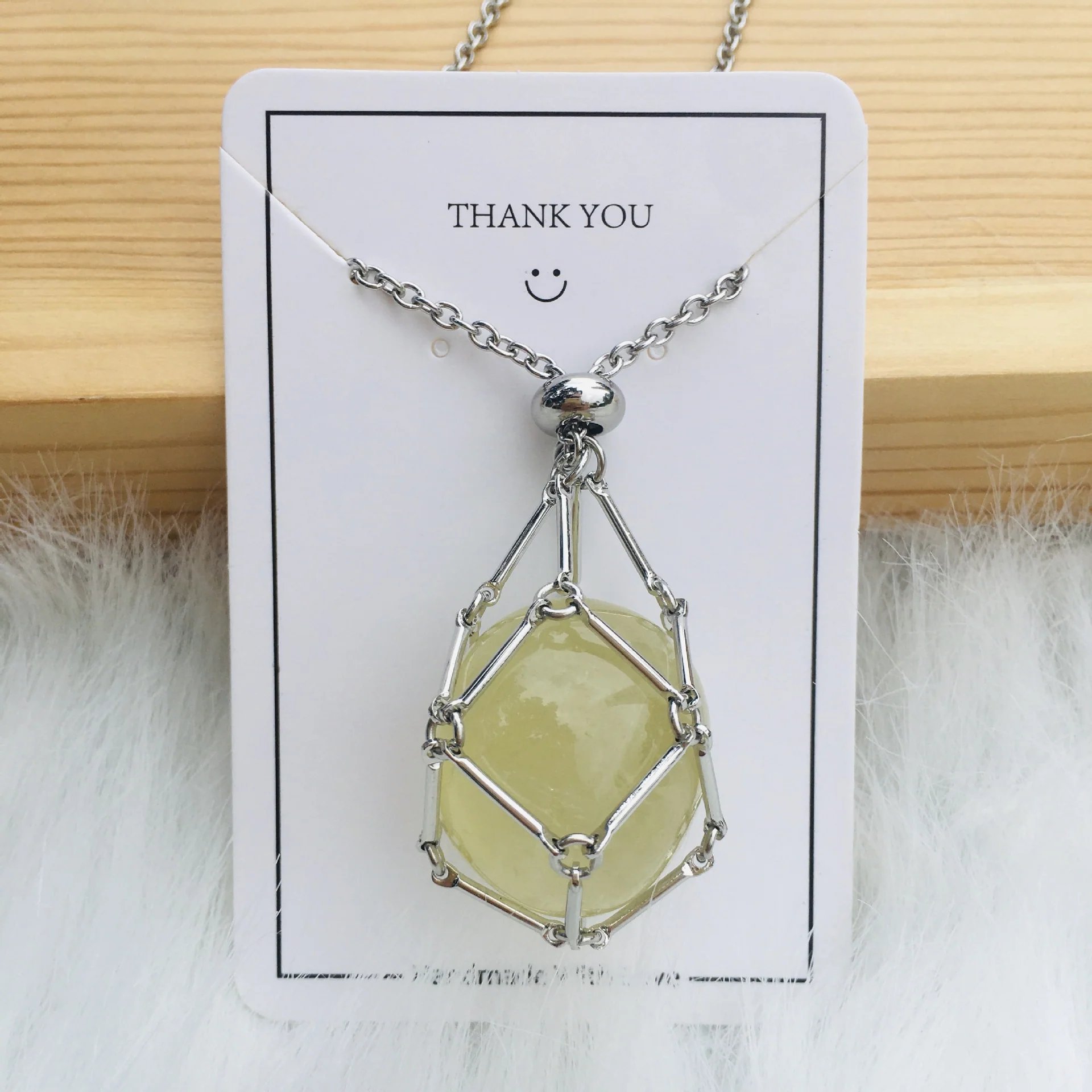 🔥Last Day Promotion 70% OFF-🔥- Crystal Stone Holder Necklace - Free (Crystal) Gift Included🎁