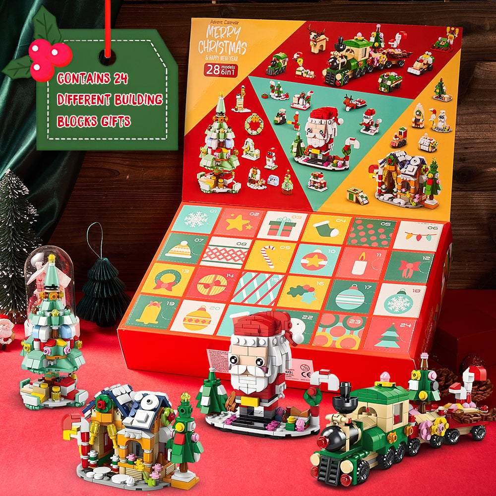 🎅🏻Early Xmas Offer 1000pcs 50% OFF- Christmas Countdown Block Gift Set