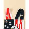 Children's Patriotic Eagle & Flag Print Romper