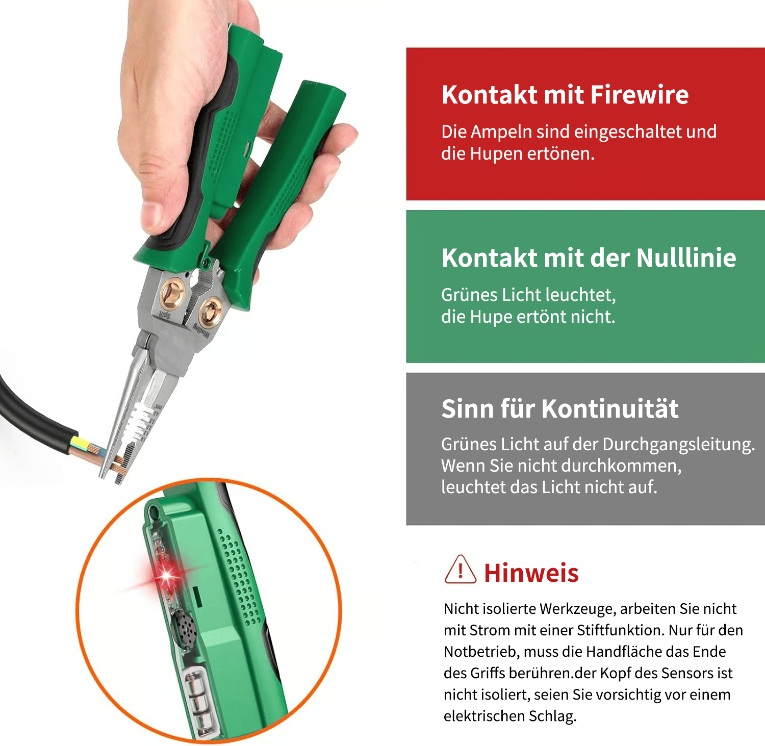 🔥Letzter Tag 50 % Rabatt🔥8-in-1 Abisolierzange