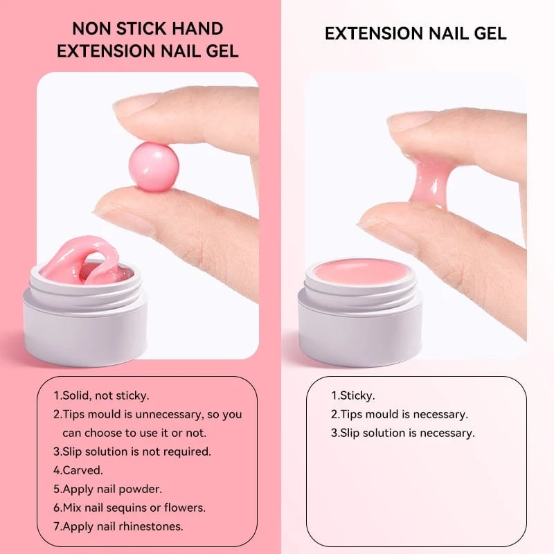 🔥Last Day Promotion 48% OFF-🎁-Nail Extension Builder Gel💅