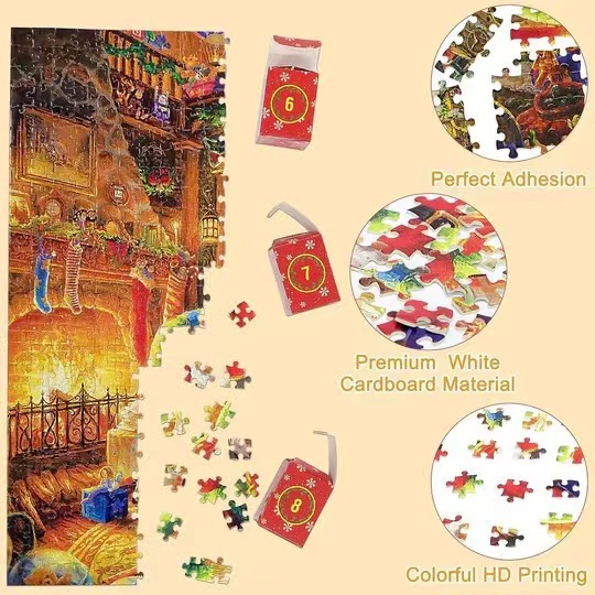 💥LAST DAY SALE 50% OFF💥Puzzle Advent Calendar