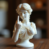🔥Middle Finger Witch Statue