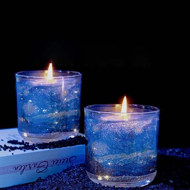 🎁TikTok Last Day Sale - 70% OFF🌌 Van Gogh “Starry Night” Inspired Candle ✨