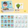 💥LAST DAY SALE 50% OFF💥Magnetic Puzzles Face Dress Up Travel Game