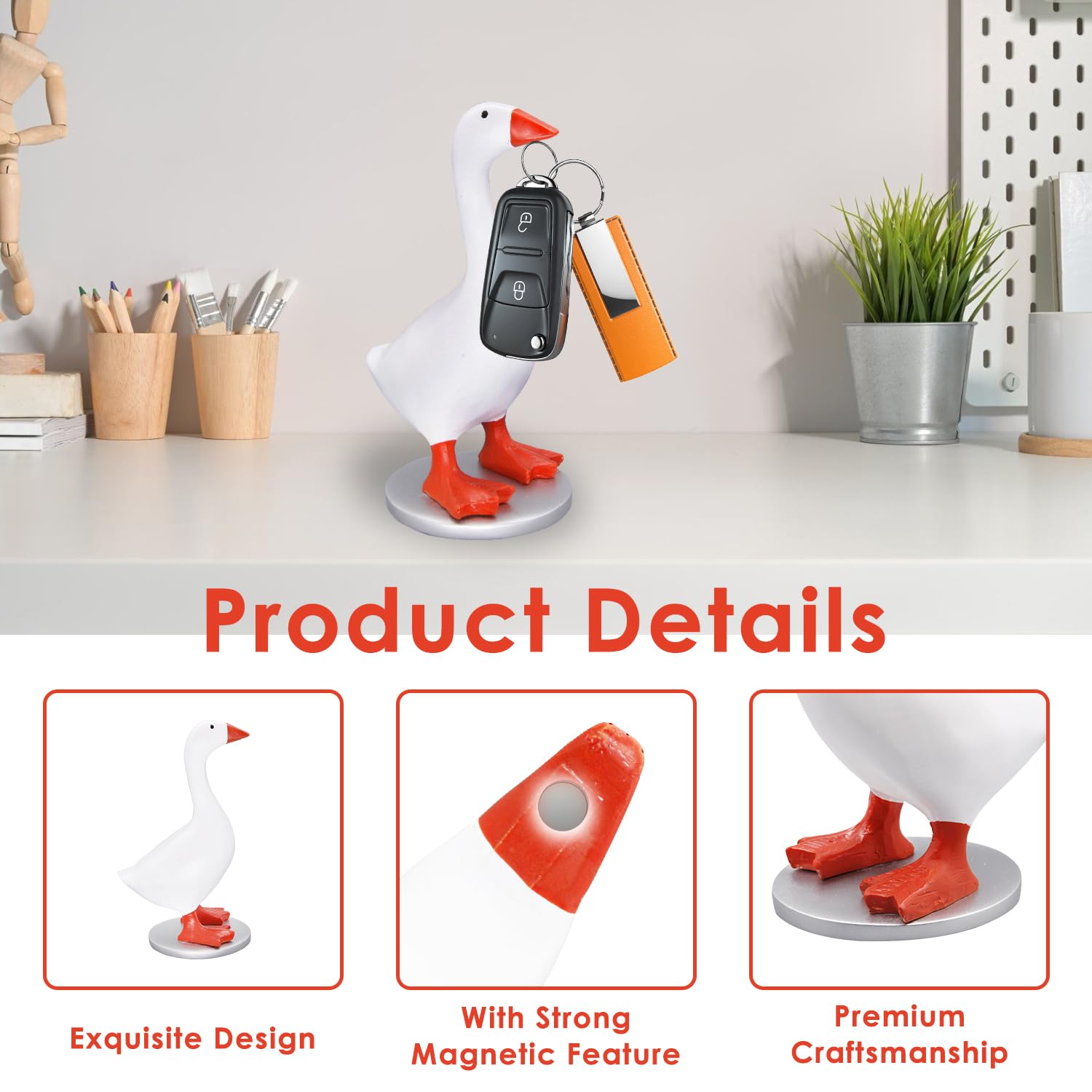 💥LAST DAY SALE 50% OFF💥Goose Magnetic Key Holder