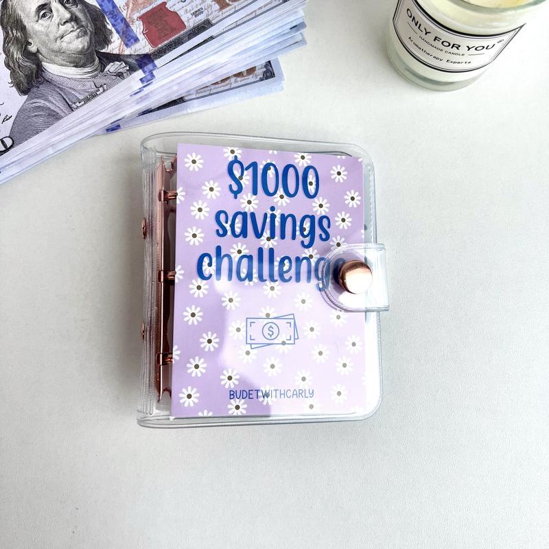 1000 Mini Binder Savings Challenge Binder