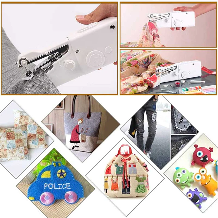 (🌲Early Christmas Sale- SAVE 48% OFF)2023 Upgraded Handheld Mini Electric Sewing Machine(buy 2 get free shipping)