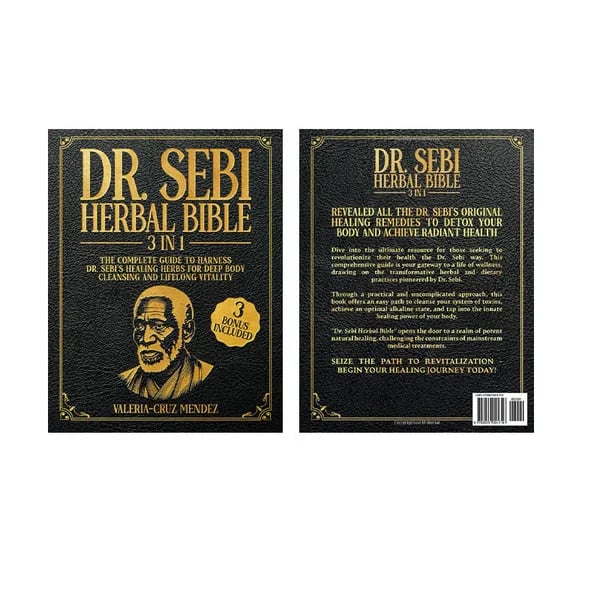 ✅Dr. Sebi Herbal Bible (18 in stock)