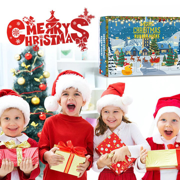 🎄TikTok Christmas Sale - 70% OFF🎄24 Pcs Countdown Christmas Rubber Ducks Advent Calendar🎄-Buy 2 Free Shipping