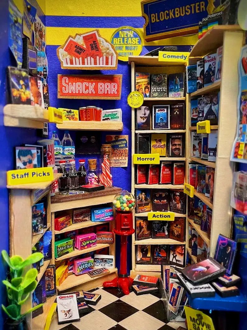 Blockbuster Video Rental Booknook - 🎁Buy 2 FREE SHIPPING