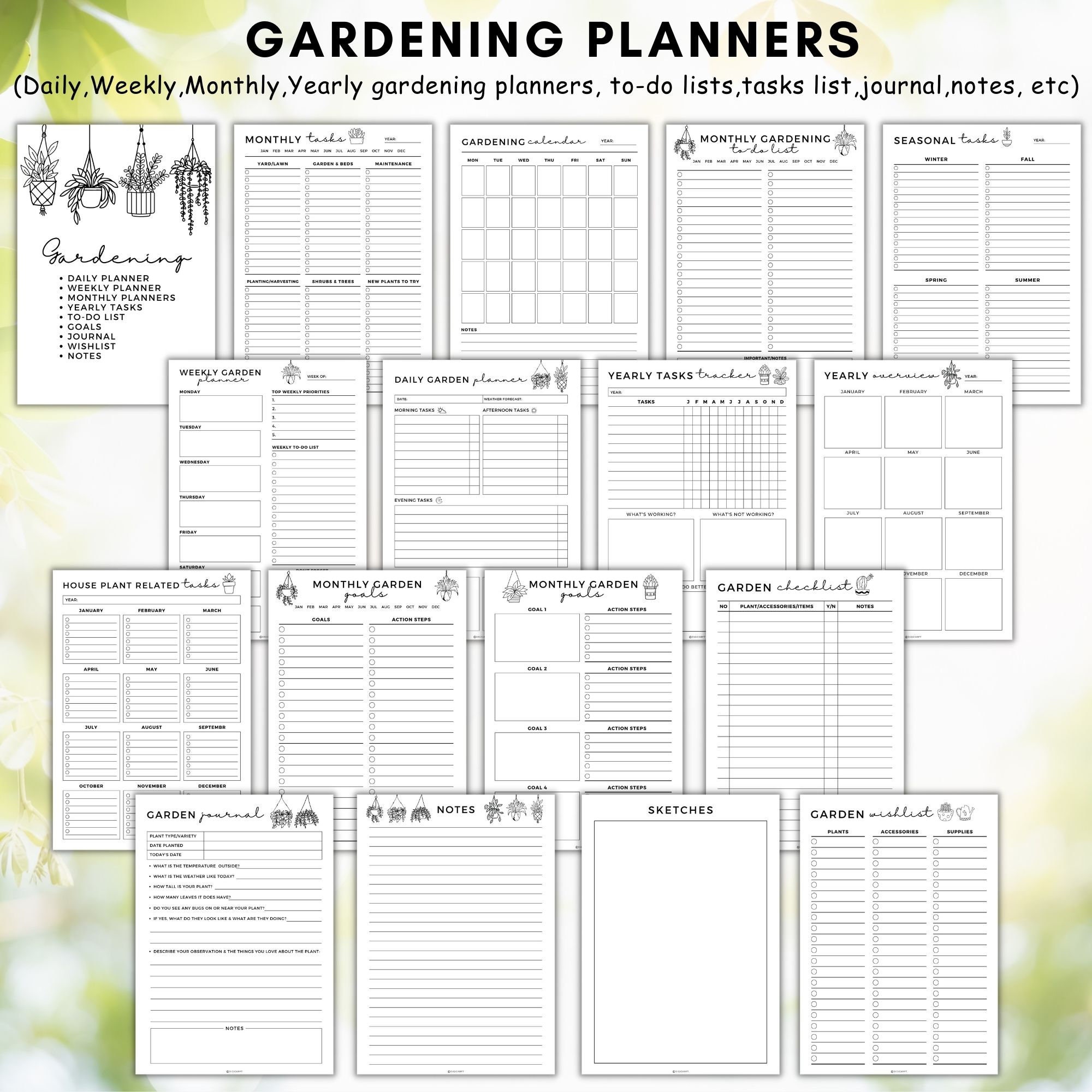 💐Mother's Day Hot Sale 49% OFF🏡Gardening Planner Toolkit