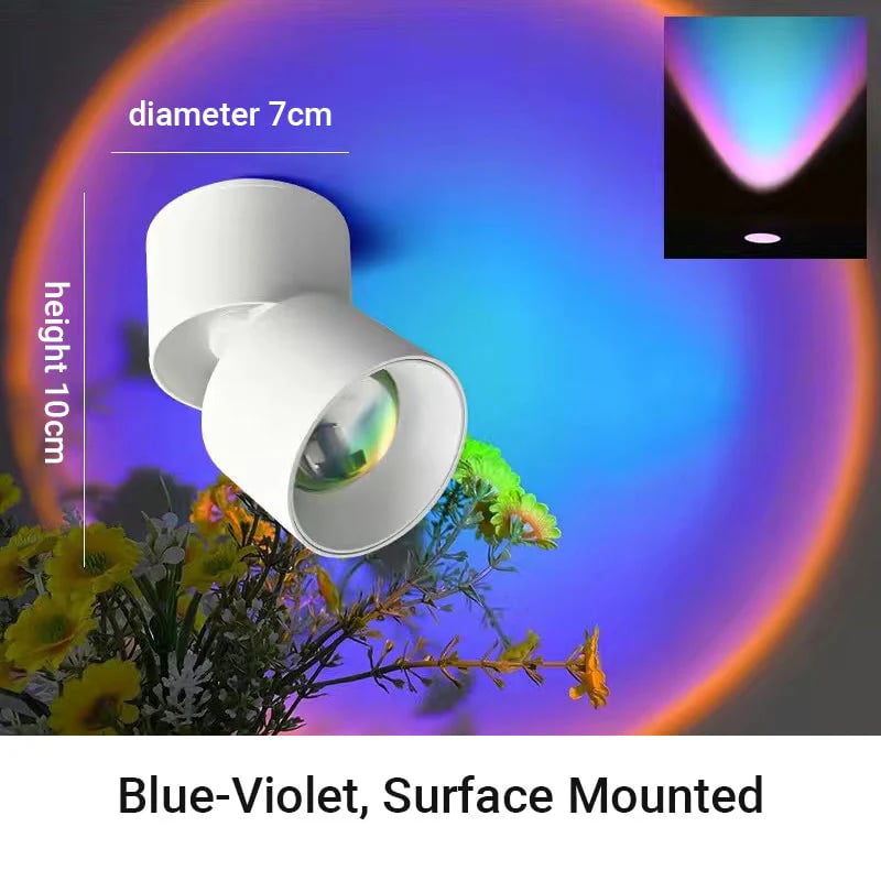 🎁TikTok Last Day Sale - 70% OFF🎁LED Sunset Projection Lamp,for Photography, Selfies, Parties - Home, Bedroom, Wedding, Camping, Valentine's Day, Halloween, Christmas Decor, Sunset Lamp