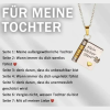 🎁💗Meine kleine Stern-Buch-Kette für Tochter & Sohn, Geburtstagsgeschenk, Abschluss-Schmuck der Liebe