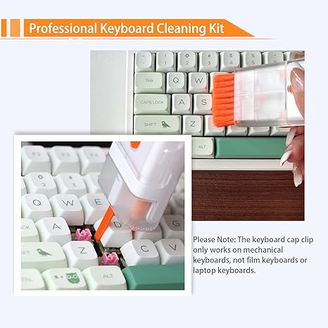 (🌲Early Christmas Sale- 50% OFF) 8-in-1 Multifunctional Cleaning Kit with Phone Holder