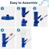 ☀️Summer Pool Essentials 49% OFF💦pgrade Portable Pool Vacuum Jet Underwater Cleaner with Brush💦