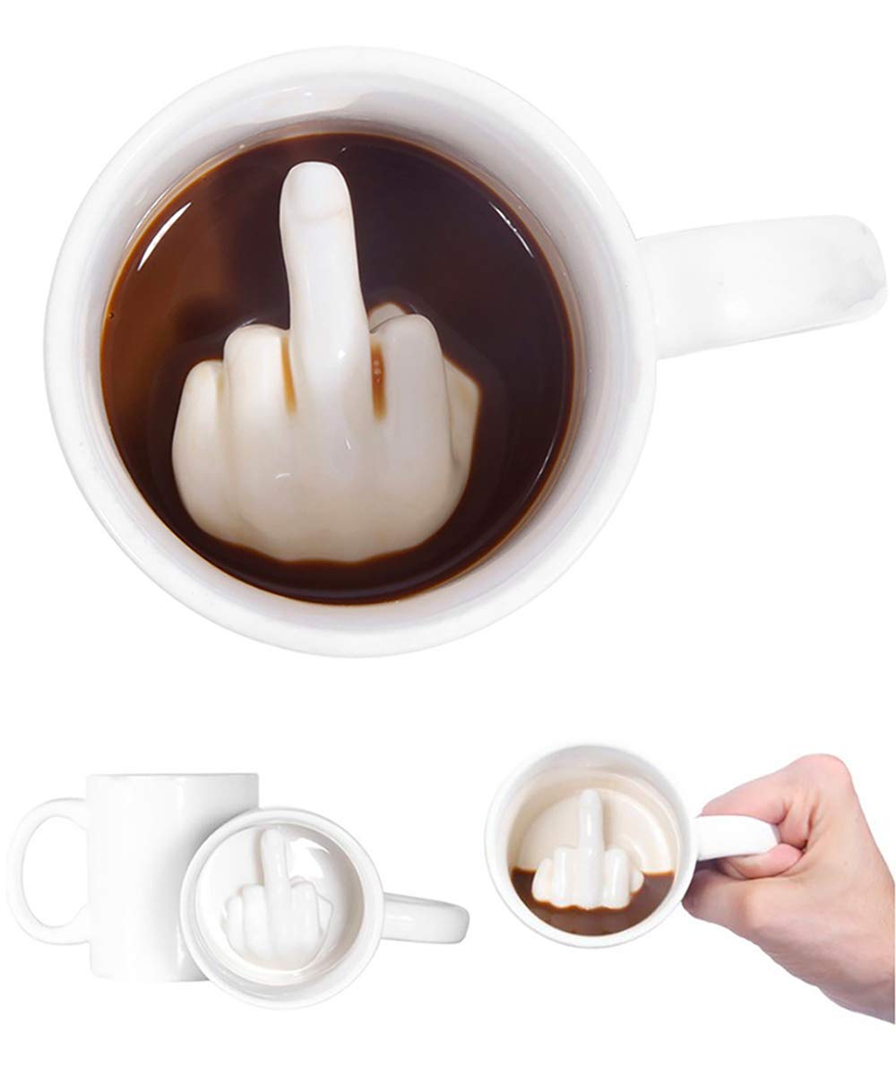 🔥Last Day Promotion- SAVE 49% OFF🎁F*** It Mug Original Middle Finger Prank Mug