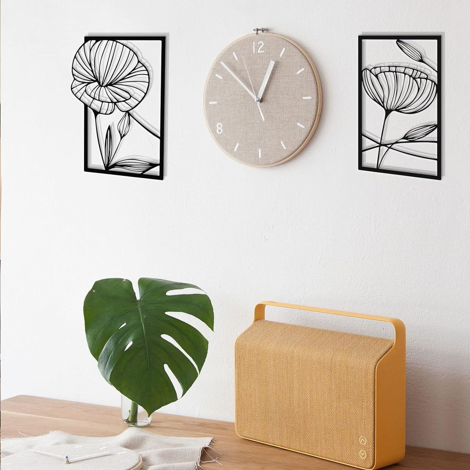 🔥 50% OFF – Limited Time Only!  Minimalist Metal Lotus Wall Art – Zen-Inspired Iron Line Wall Hanging for Home, Bedroom & Living Room Decor