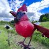 🎉2024 New Year Sale- 70% OFF🔥Handmade Giant Rocking Cardinal Garden Stake-Buy 2 Get Free Shipping