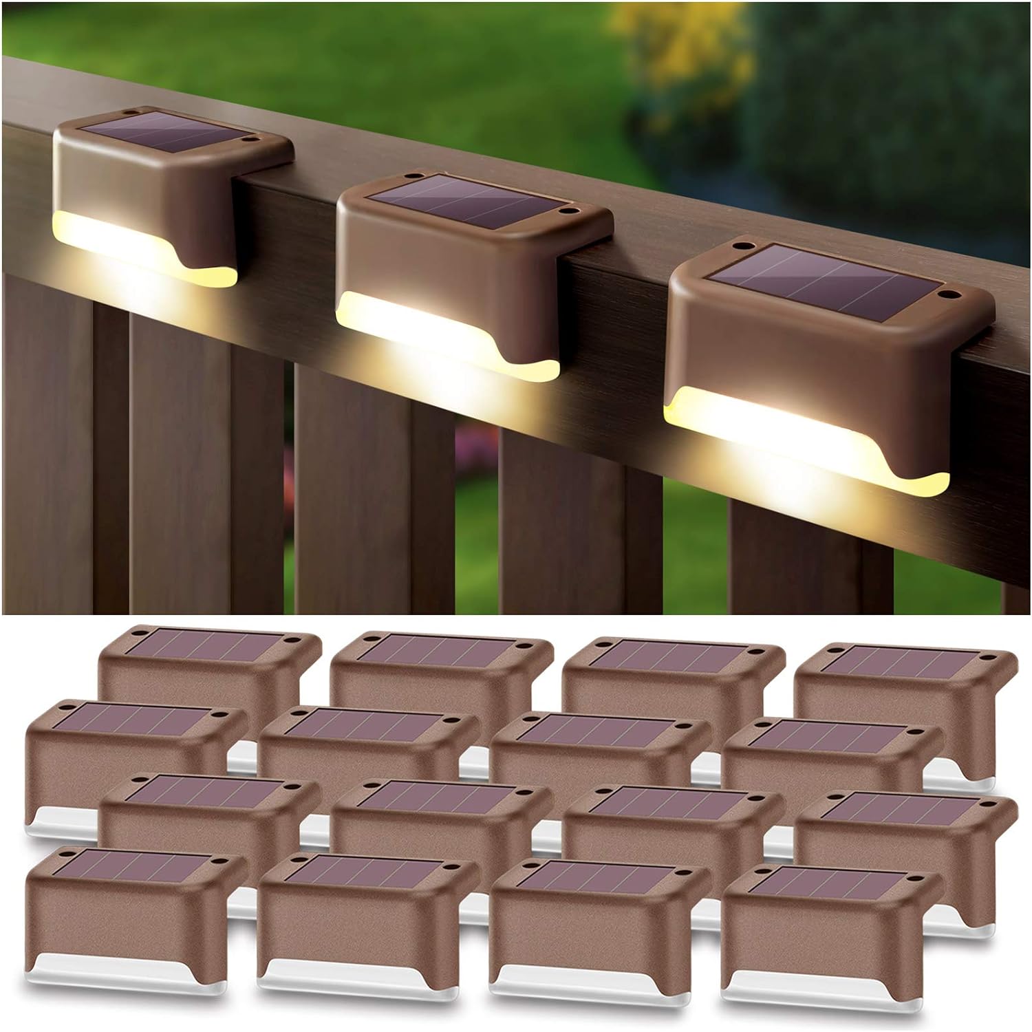 🔥Fence Post Solar Lights - Renewable Energy