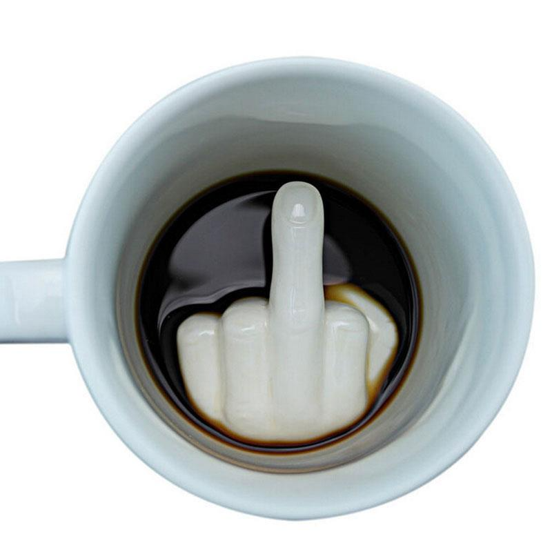 🔥Have a Nice Day Middle Finger Funny Cup