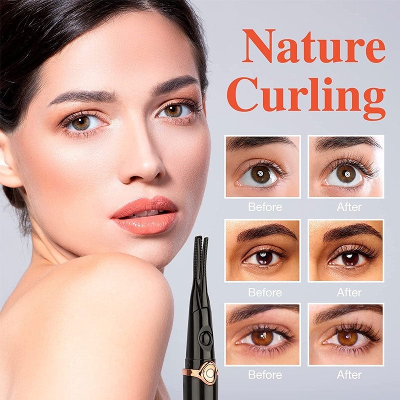 Last Day Promotion 70% OFF - 🔥Electric Eyelash Curler for Instant Glam✨ Blink & Dazzle! 👁️