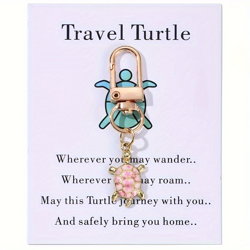 🐢Turquoise Travel Turtle Decorative Keychain -All Set 6 Styles Save $ 30 Free Shipping