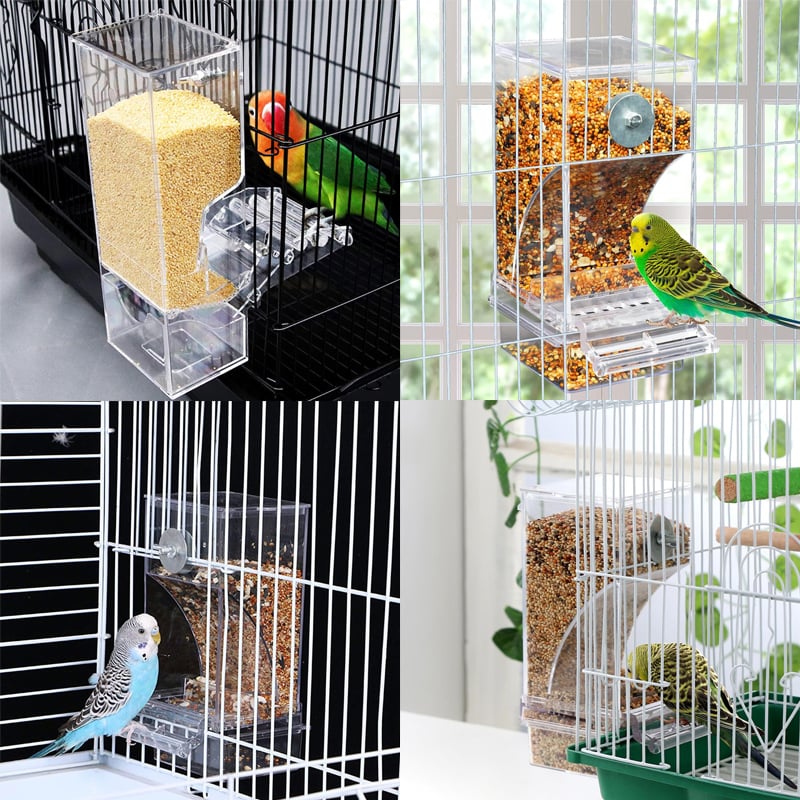 🔥No Mess Automatic Bird Feeder