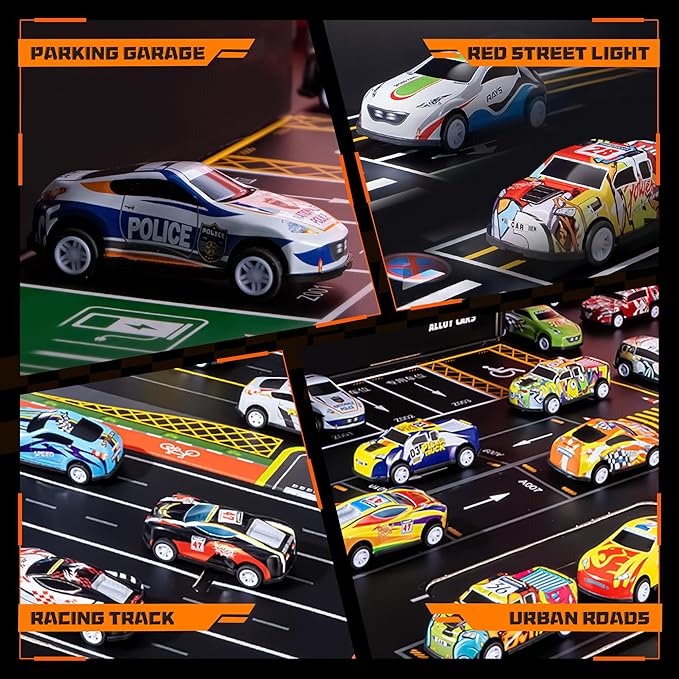 🎄TikTok Christmas Sale - 70% OFF🎄48 PCS Race Cars collection toy for boy and girls -🚚Buy 2 Free Shipping