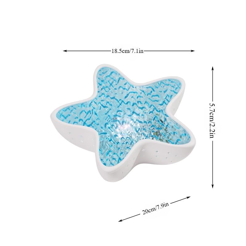🎁TikTok Last Day Sale - 70% OFF🔥Starfish Projector Light, 7 Color Changing LED Ocean Night Light