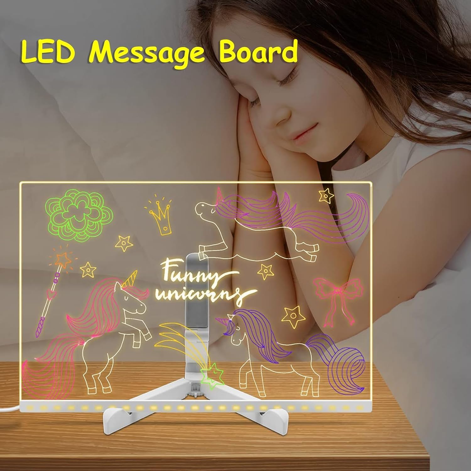 (🌲Early Christmas Sale - 49% OFF) Glowing Acrylic Marker Board