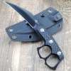Black Blade Integrated Steel Claw Tactical Knife