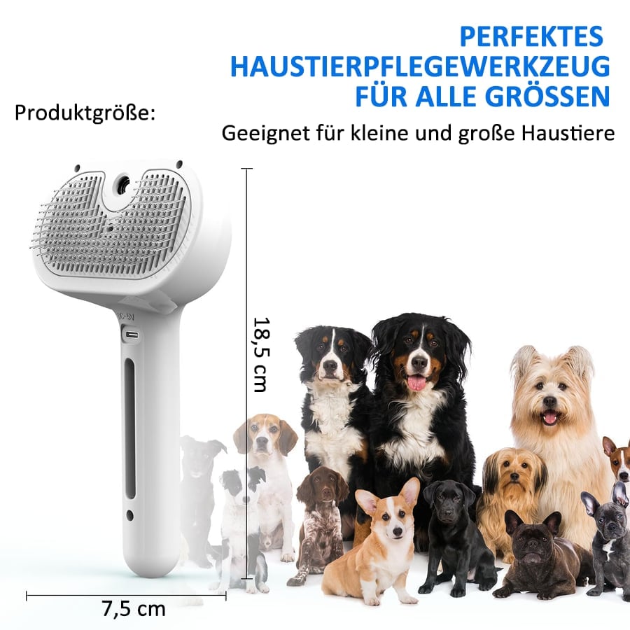🐾Haustierspray Haarentfernungskamm🐶