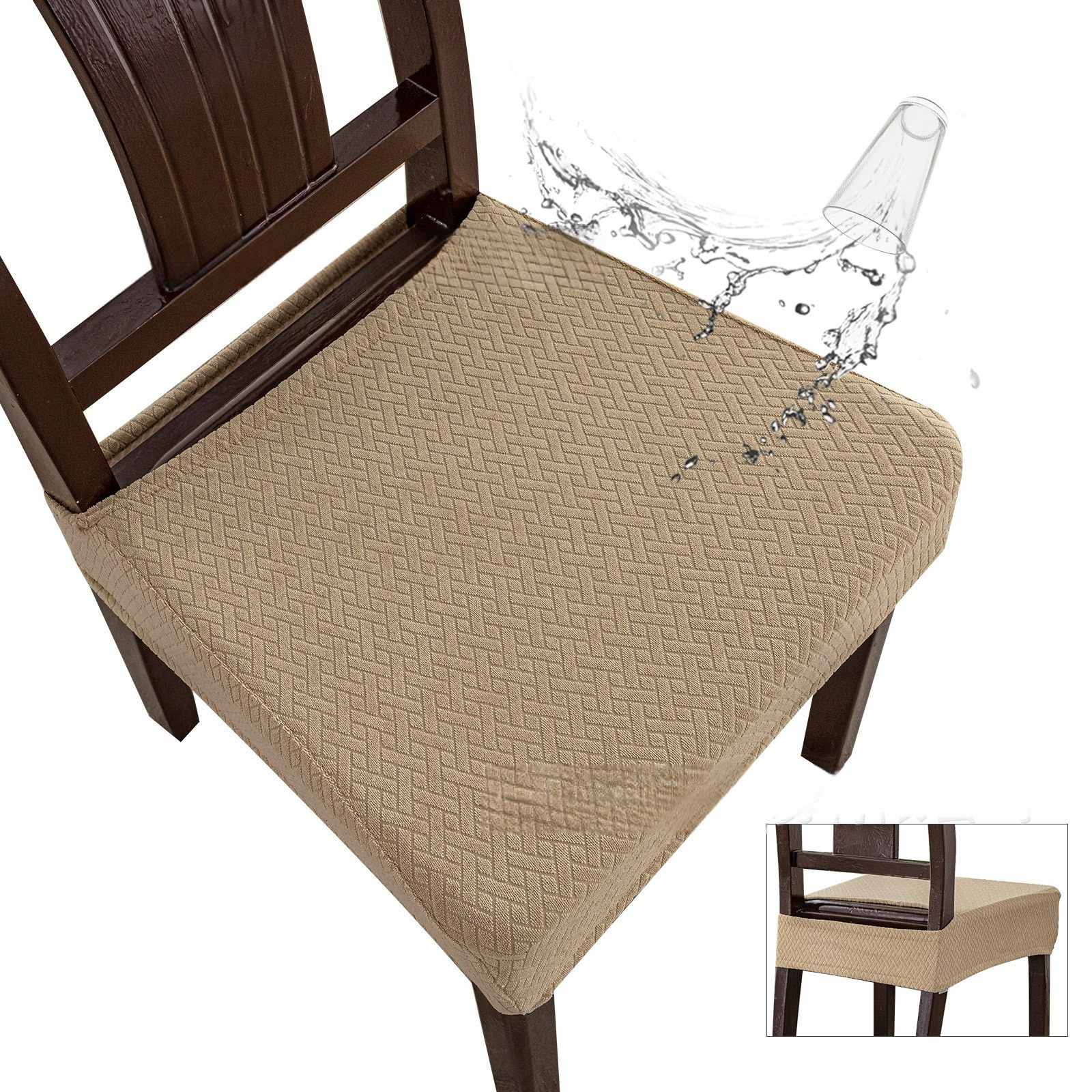 【2 PCS Per Pack】🪑💧Relaxing and Comfortable Chair Covers , Elastic Jacquard Detachable and Washable Chair Covers