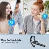 🎁New Bluetooth Trucker Headset🎧 – 80H Playtime, Noise Cancelling, Dual Mic