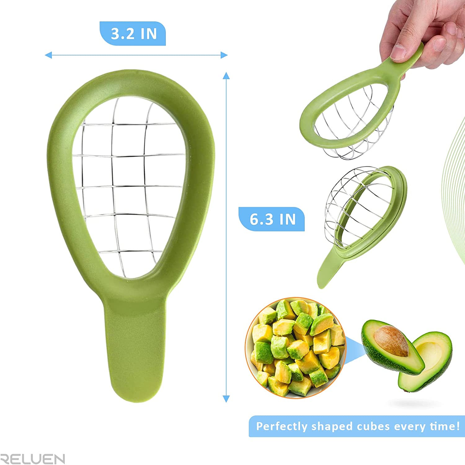 (🔥Last Day Promotion - 50%OFF) Avocado Cube Maker - Buy 3 Get Extra 20% Off