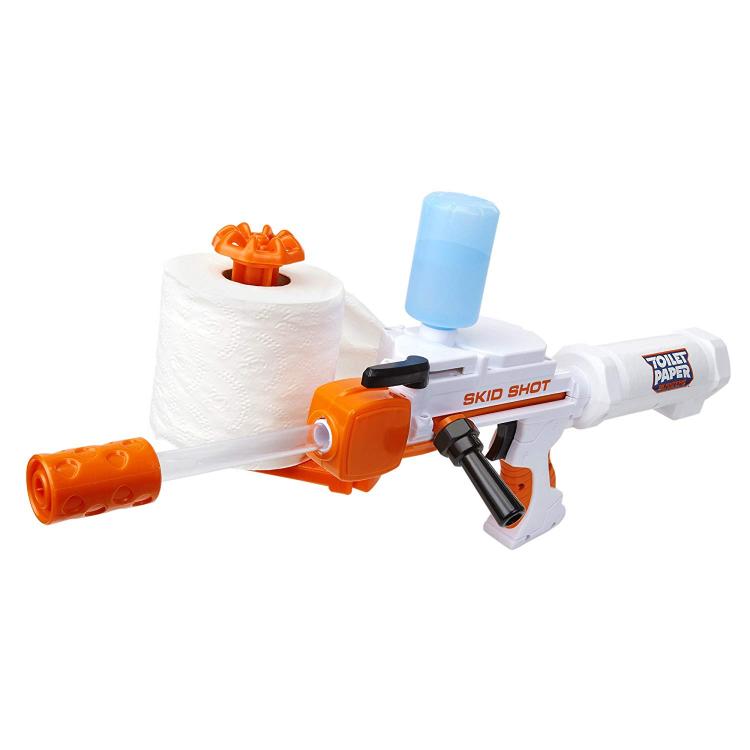 Toilet Paper Launcher Gun