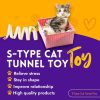 Last Day Sale--S-Type Cat Tunnel Toy-Limited stock⏰