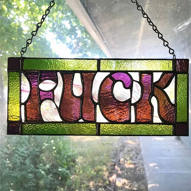 🔥Last Day 49% OFF😎 F*CK Suncatcher