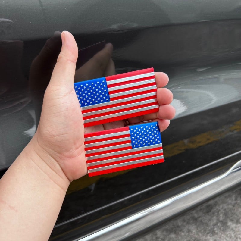 ⏰LAST DAY SALE 50% OFF💥3D Metal Embossed ★Star Flag★