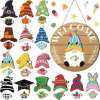 🎅2025 Halloween Sale 50%Off🎄Interchangeable Wooden Gnome Welcome Sign