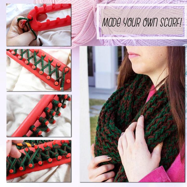 (🎄Christmas Hot Sale🔥🔥)Knitting Loom Kit